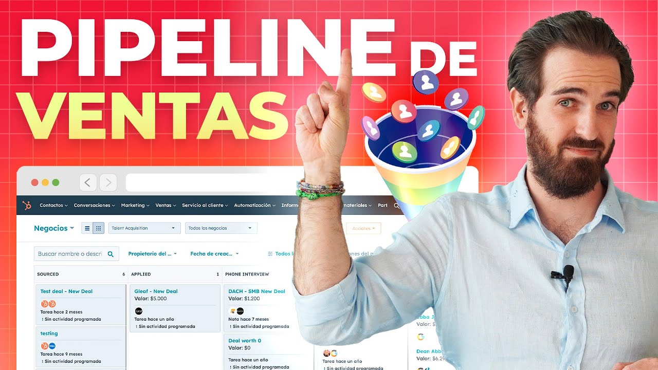 Cómo Crear un Pipeline de Ventas | Tutorial HubSpot