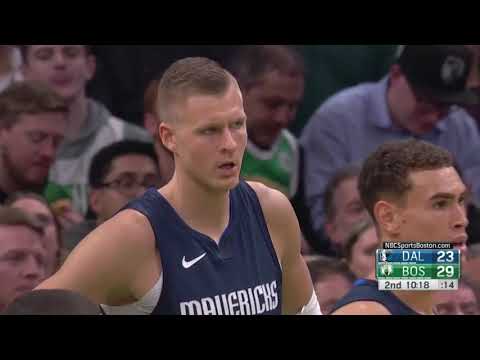 Kristaps Porzingis vs. Celtics: 4 pts, 5 reb, 1 ast, 1 blk 2019/2020 Regular season [11.11.19.]