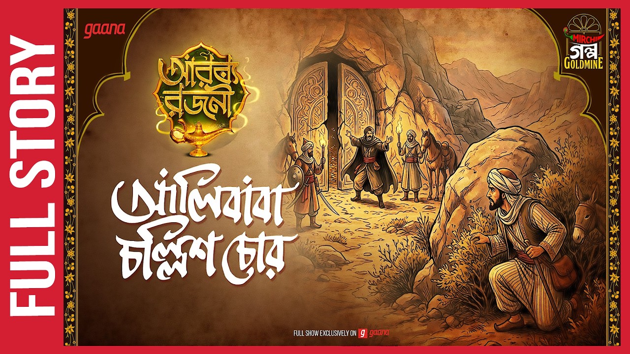 Alibaba and 40 Thieves | আলিবাবা ও ৪০ চোর | আরব্য রজনী | Mirchi Bangla Audio Story