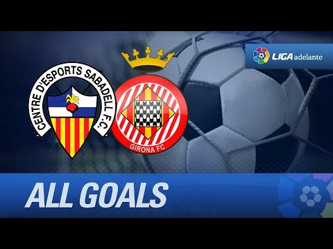 Todos los goles de CE Sabadell (0-2) Girona FC - HD