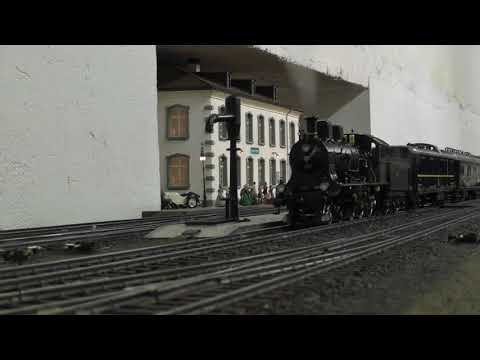 Vallorbe-Lausanne-Brig on the Simplon-Orient-Express