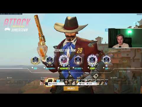 Cassidy (McCree) Gale + Ana Kephrii Gameplay OVERWATCH GAMEPLAY SEASON 33 TOP 500