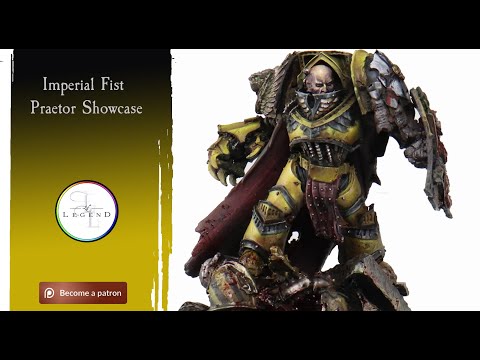 Horus Heresy Imperial Fist Praetor Showcase WARHAMMER