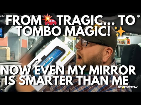 Rydeen Tombo 360 Rearview Mirror & 4K Dash Camera