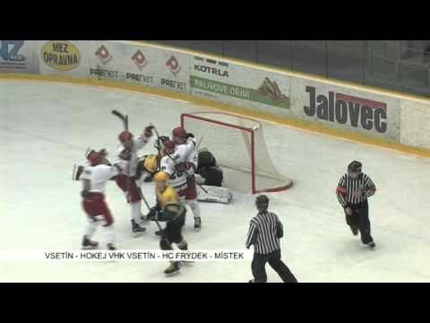 VSETÍN: Hokejisté Frýdku Místku porazili Vsetín 6:2