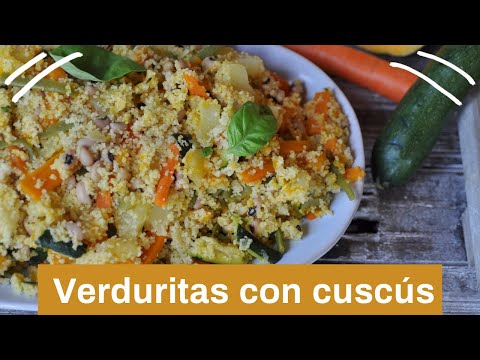 Verduritas con cuscús y alubias🥕🥔🧅