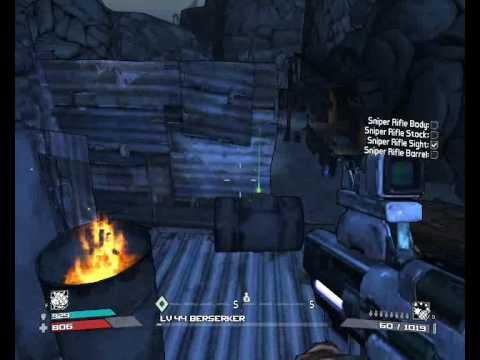 glitch on sniper rifle scavenge quest in arid hills :: Borderlands 