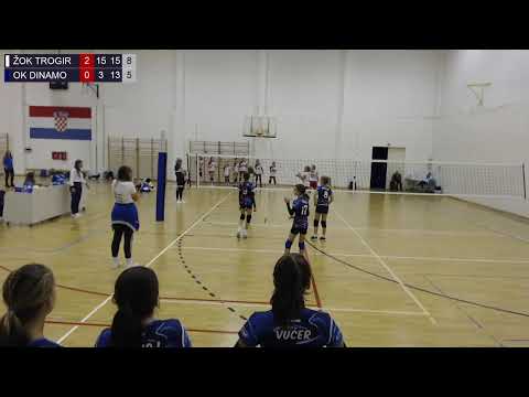30.10.2021., PH MINI ODBOJKA, POLUFINALE, ŽOK TROGIR - OK DINAMO