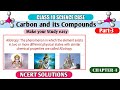 Dronstudy Carbon And Its Compounds Class 10 Part 3