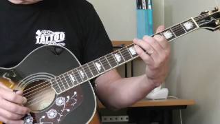 Robert Jr. Lockwood Guitar Lesson - Intro in E "Take A Little Walk With Me"