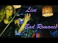 BAD ROMANCE, Lady Gaga Live Electric Violin by Linda Strings