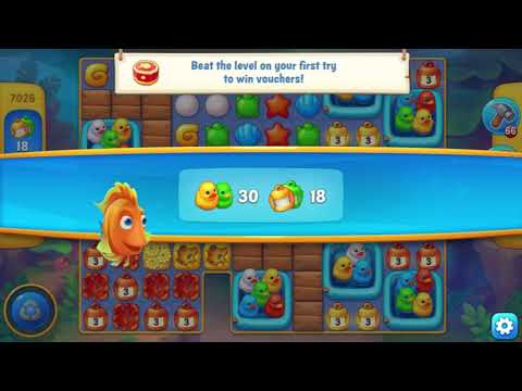 Fishdom  Level 7021 - 7030 (First Try) 🐟