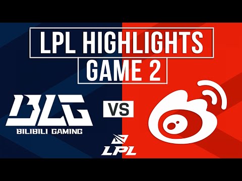 BLG vs WBG Highlights Game 2 | LPL 2026 Split 1 | Bilibili Gaming vs Weibo Gaming by