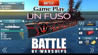 [Battle of Warships] IJN FUSO Funny match
