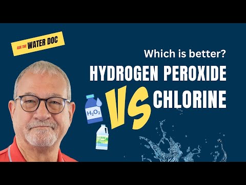Hydrogen Peroxide Is The Best For Removing Iron & Sulfur