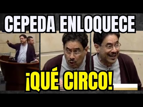 CEPEDA SE VOLVIÓ LOCO EN EL SENADO; OPOSICIÓN LO APLASTÓ