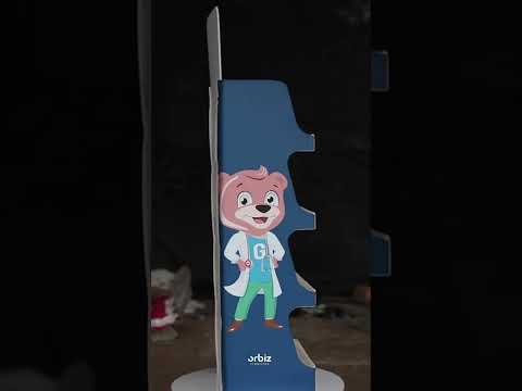 Wooden product display stand, for promotional