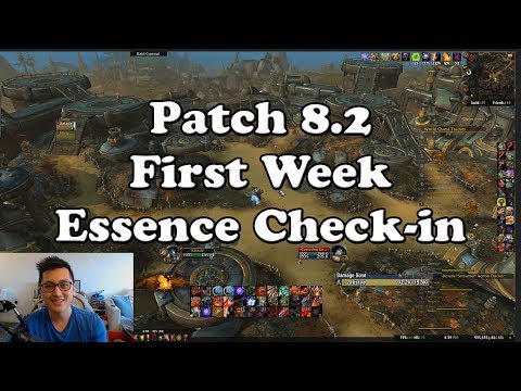 Patch 8.2 First Week Essence Check-in