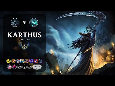Karthus Jungle vs Hecarim - NA Challenger Patch 13.24