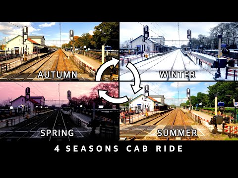 🇳🇱 The Most Unique Cab Ride Video I Have Ever Made: 4 Seasons Cabview!