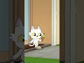 How many ice creams did the cat drop? I counted 14! 😿🍦  (Animation meme) #shorts