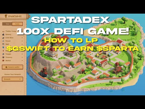 100x Defi Game! Earn $sparta by providing $gswift liquidity