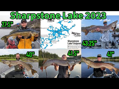 Sharpstone Lake 2023 - Canada Fly-In Fishing