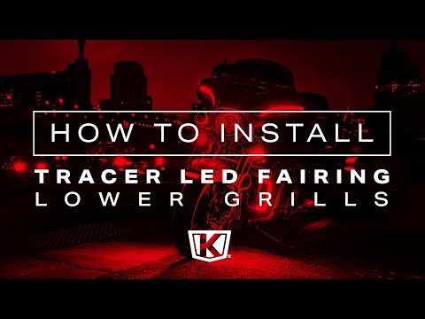 How to: Installing Kuryakyn Tracer LED Fairing Lower Grills