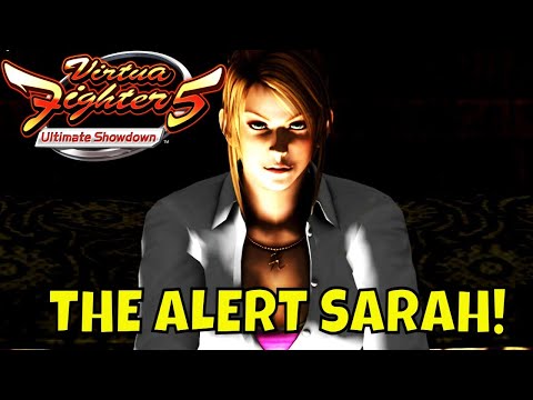 THE ALERT SARAH! (Virtua Fighter 5: Ultimate Showdown)- Shun Di VS Sarah Bryant Gameplay, FGC.