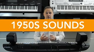🎹 Yamaha Genos 2 & SX920 Bonus Content – Explore the 1950s Decade Series Registrations!