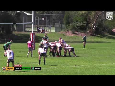 2019 CCRL Open Grade Round 1 Highlights - The Entrance Tigers vs Northern Lakes Warriors