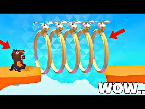 *LUCKIEST* PLAYER IN FALL GUYS?! Fall Guys FAILS & Epic Wins! #9