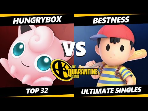 The Quarantine Series Top 32 - Hungrybox (Jigglypuff) Vs. BestNess (Ness) Smash Ultimate - SSBU