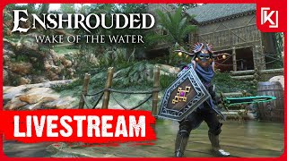 Enshrouded - Building a Fishing Village in the NEW Water Biome!