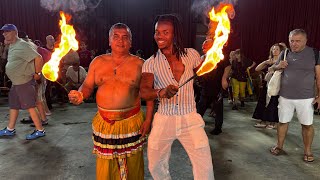 Travel vlog - They Eat And Walk on Fire like it’s Nothing , Sri Lanka Traditional Dance!!