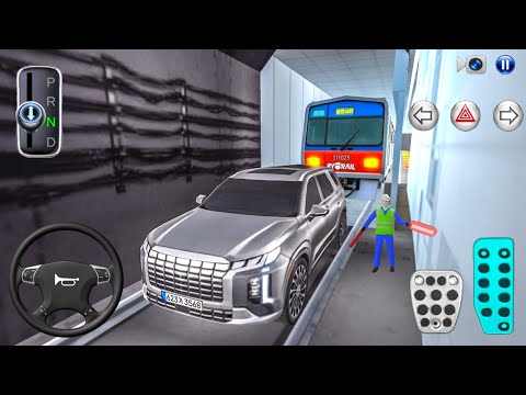 New Palisade 🚙SUV in Subway Station🚇 - 3D Driving Class 2025 - Android iOS Gameplay - Best 🚗car game