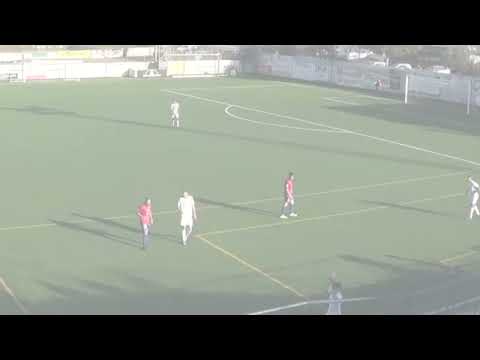 Gol Juan Carlos Ortiz. SD Portmany 1 - RCD Mallorca 1. Tercera División Balear 21/22