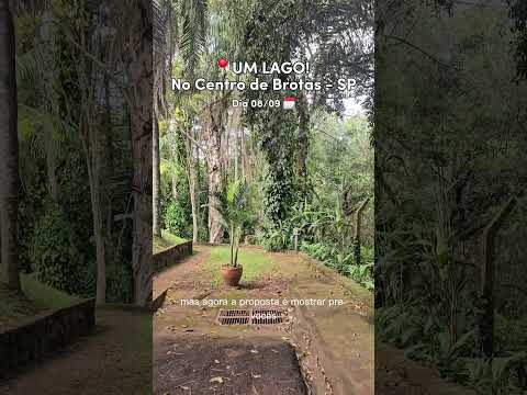 Conheça nosso lago privativo no centro de Brotas 🌿