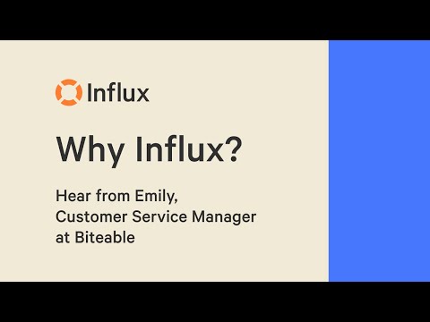 Why Influx? Because it's 24/7