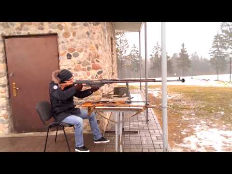 PTRS-41 AT Rifle shooting