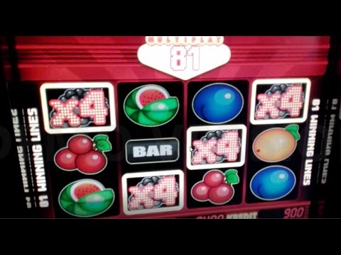 Live play on Multiplay 81 slot machine - BIG WIN!!!