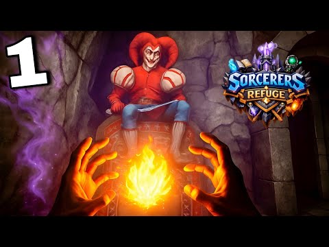 Sorcerers Refuge | Walkthrough Gameplay (PC) | Part 1 #rhodegamer #pcgameplay