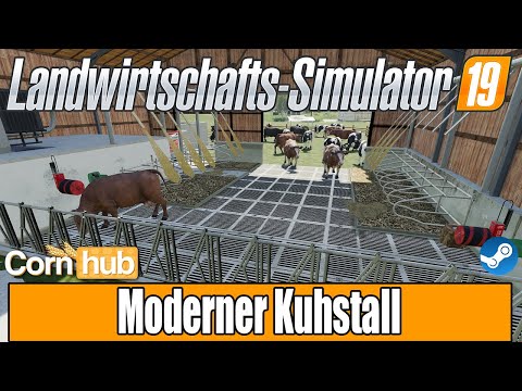 LS19 Modvorstellung - Moderner Kuhstall - LS19 Mods