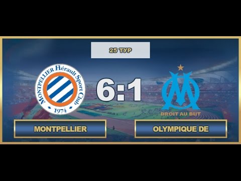AFL. France. Ligue 1. Tour 25. Montpellier - Olympique de Marseille