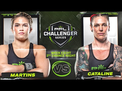 Evelyn Martins vs Jackie Cataline | 2023 PFL Challenger Series - Week 8