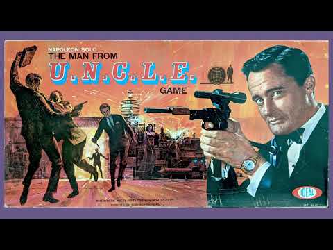 Board Game Archaeology #5 Napoleon Solo: The Man from U.N.C.L.E. Board Game from 1965