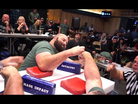 SuperMatch ARMWRESTLING | Bj FOKAKIS vs Devin MACKIN