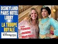 La Troupe Royale With Jasmine At Royal Reimagined Disneyland Hotel Disneyland Paris April 2024