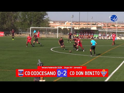 Resumen: CD Diocesano - CD Don Benito (Tercera Federación Gr.XIV 23/24)