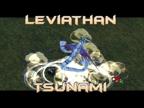 Final Fantasy VIII Guardian Force Summon - Leviathan - Tsunami